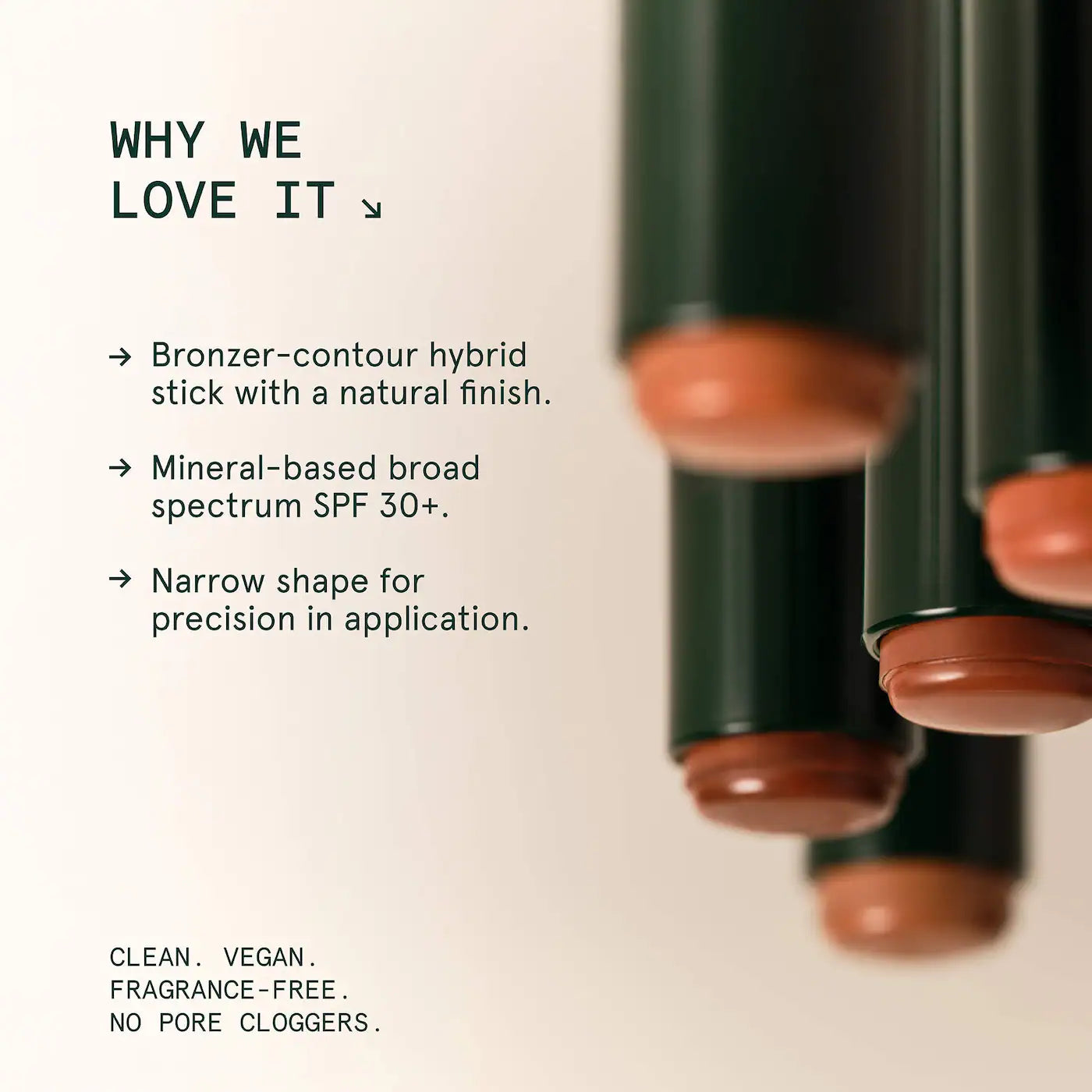 BAJO PEDIDO - ciele sculpt & PROTECT SPF 30+ Contour Stick | Contorno Bronceador Con SPF