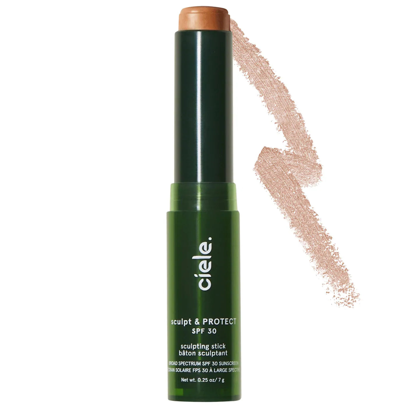 BAJO PEDIDO - ciele sculpt & PROTECT SPF 30+ Contour Stick | Contorno Bronceador Con SPF