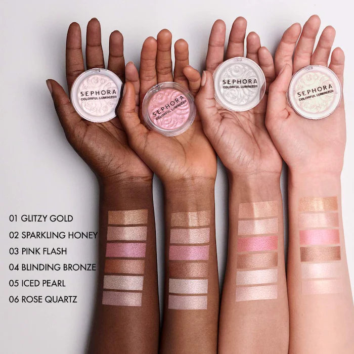 Sephora Collection Colorful® Powder Luminizer Tono 2 | Iluminador En Polvo De Larga Duración