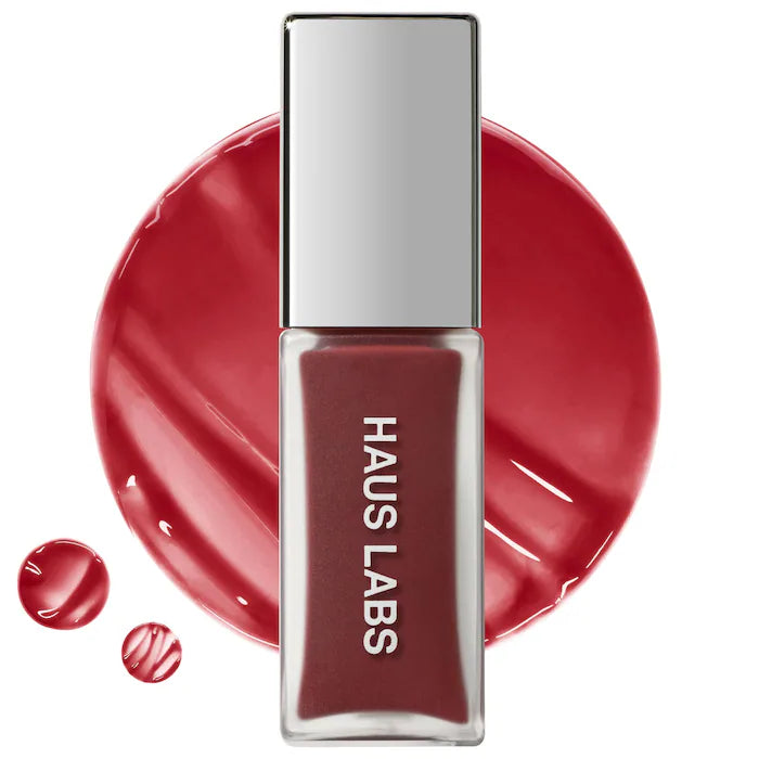 BAJO PEDIDO - HAUS LABS BY LADY GAGA PhD Hybrid Lip Glaze Plumping Gloss — Brillo Labial Voluminizador Híbrido Con Hidratación Y Color Inteligente