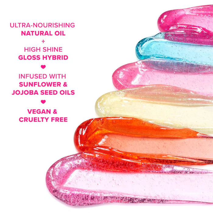 BAJO PEDIDO - TOO FACED Kissing Jelly Non-Sticky Lip Oil Gloss | Lip Gloss