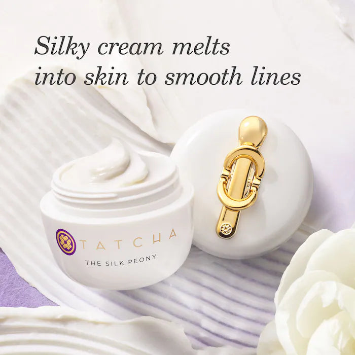 BAJO PEDIDO - Tatcha The Silk Peony Line-Smoothing Eye Cream  – Crema De Ojos Antiedad Con Péptidos Y Extracto De Peonía