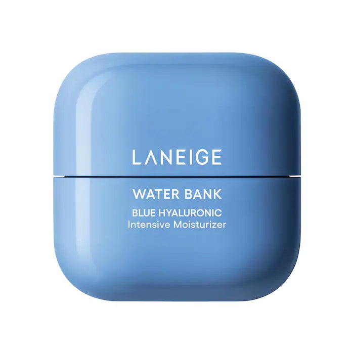 BAJO PEDIDO - LANEIGE Water Bank Blue Hyaluronic Intensive Moisturizer with Peptides + Squalane 50 ML — Crema Hidratante Intensa Con Ácido Hialurónico Azul, Péptidos Y Escualano