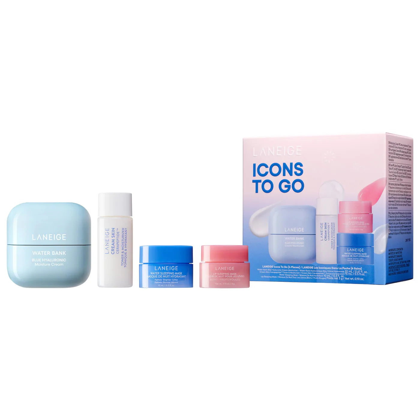 BAJO PEDIDO - LANEIGE Icons To Go Set | Set Exclusivo