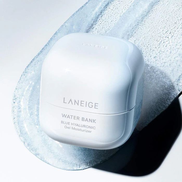 BAJO PEDIDO - LANEIGE Mini Water Bank Blue Hyaluronic Gel Moisturizer — Gel Hidratante Facial Con Ácido Hialurónico Azul y Extracto De Menta 20 ML