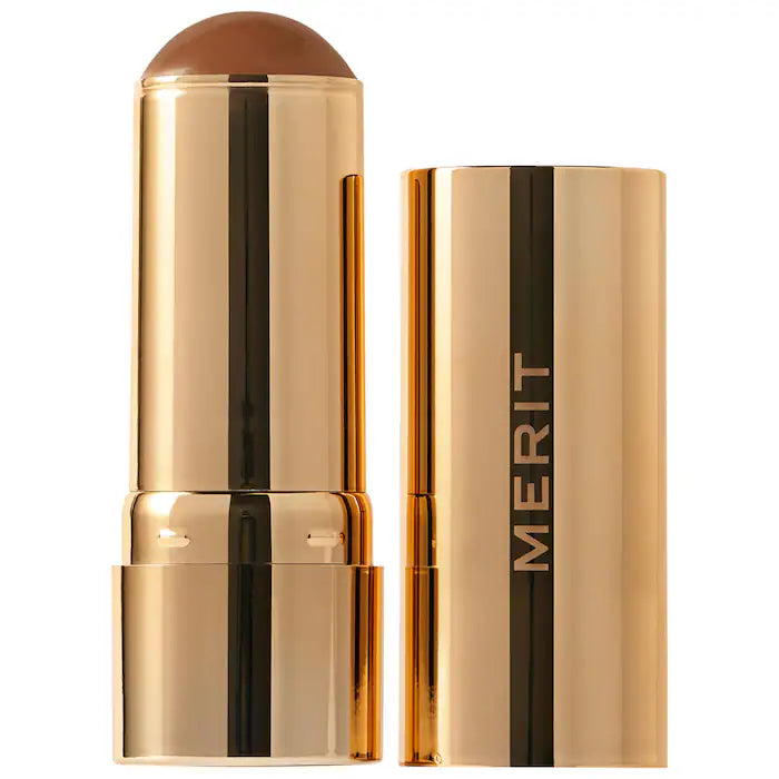 BAJO PEDIDO - MERIT Bronze Balm Sheer Sculpting Bronzer Bronzer En Barra Efecto Natural