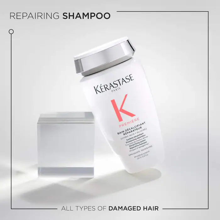 SALE  BAJO PEDIDO - Kérastase Première Repairing Shampoo for Damaged Hair 250 ML — Shampoo Reparador Con Ácido Cítrico Y Glicina Para Cabello Dañado Y Quebradizo