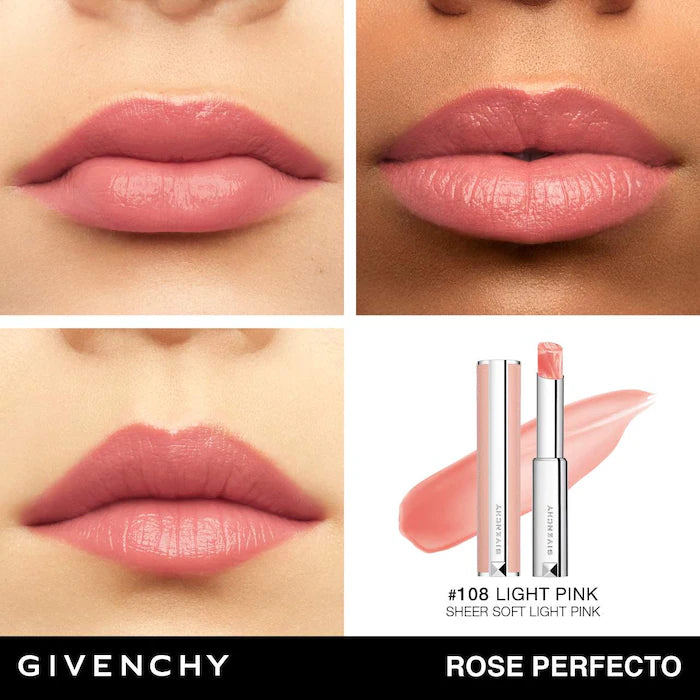 BAJO PEDIDO - GIVENCHY Rose Perfecto Lip Balm 24H Hydration | Bálsamo Labial
