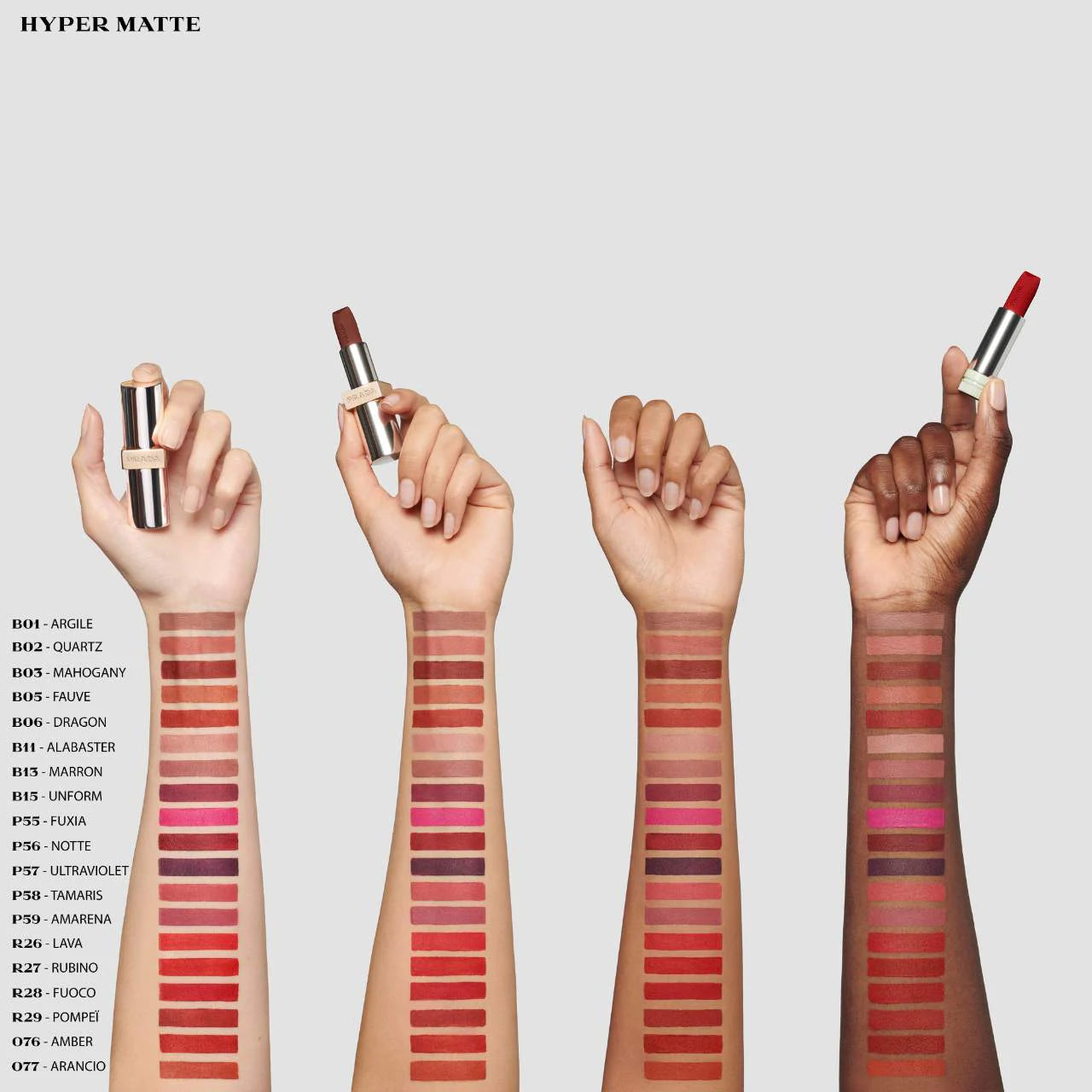 BAJO PEDIDO - PRADA Monochrome Hyper Matte Refillable Lipstick | Labial
