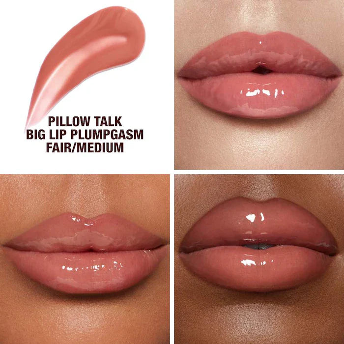 SALE  BAJO PEDIDO - Charlotte Tilbury Big Lip Plumpgasm – Brillo De Labios Voluminizador Efecto Instantáneo
