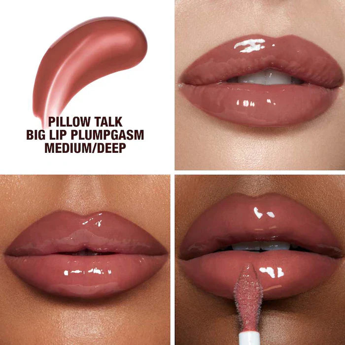SALE  BAJO PEDIDO - Charlotte Tilbury Big Lip Plumpgasm – Brillo De Labios Voluminizador Efecto Instantáneo
