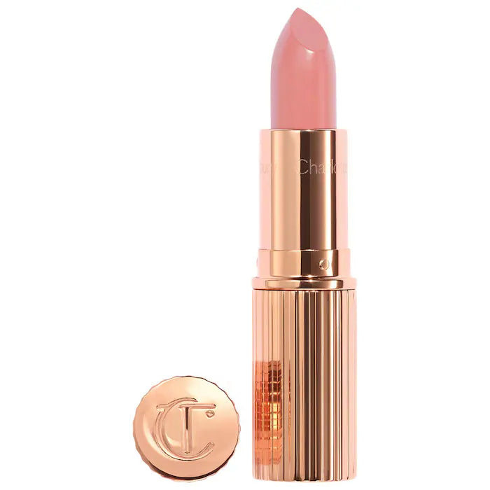 BAJO PEDIDO - Charlotte Tilbury K.I.S.S.I.N.G Lipstick – Labial Satinado Con Brillo Suave Y Color Luminoso