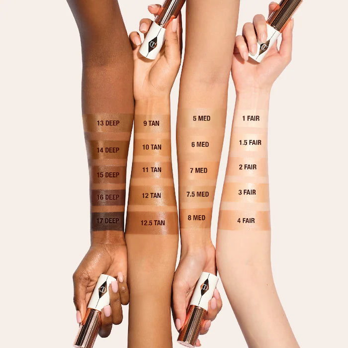 BAJO PEDIDO - Charlotte Tilbury Unreal Skin Sheer Glow Tint Hydrating Foundation Stick Base en Barra Hidratante de Cobertura Ligera con Acabado Luminoso