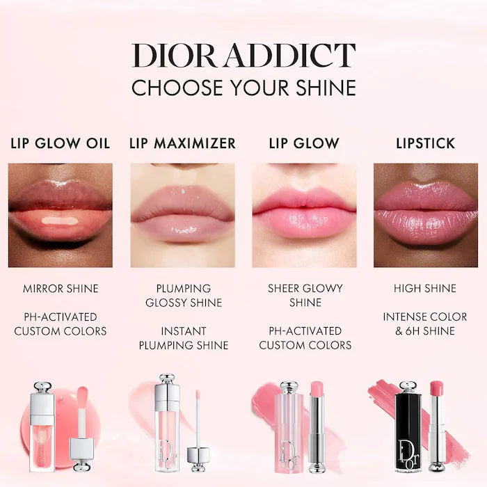 BAJO PEDIDO - DIOR Dior Addict Shine Lipstick — Labial Brillante Hidratante Con Acabado Jugoso y Color Intenso