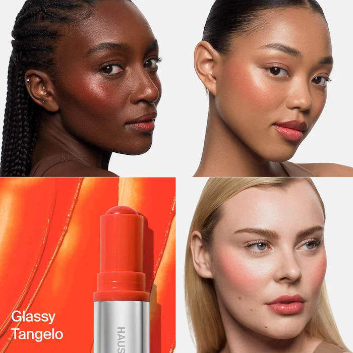 BAJO PEDIDO - HAUS LABS BY BAJO PEDIDO - LADY GAGA Color Fuse Longwear Hydrating Glassy Lip + Cheek Blush Balm Stick — Bálsamo En Barra Hidratante Para Labios Y Mejillas Con Acabado Luminoso