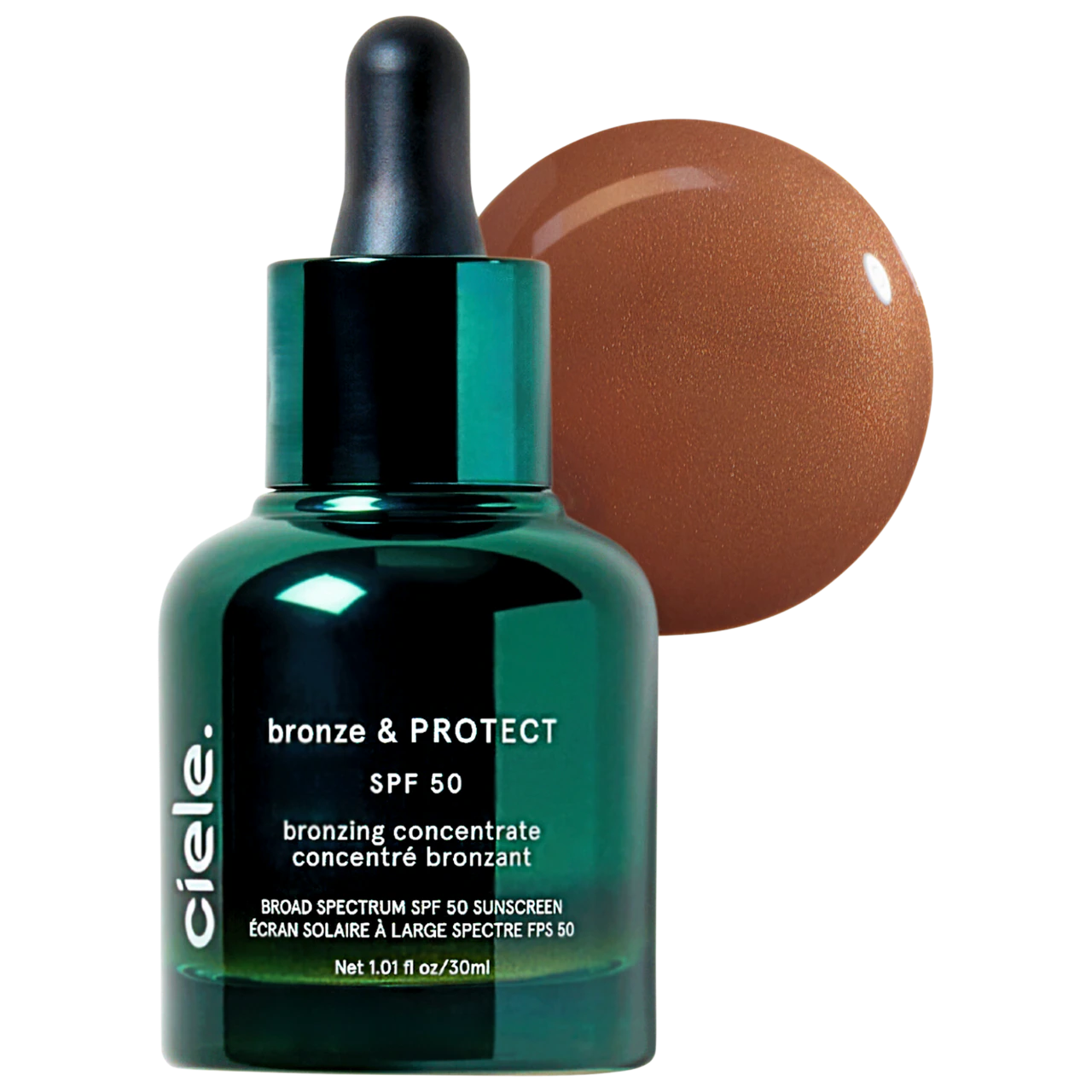 BAJO PEDIDO - ciele bronze & PROTECT SPF 50+ Bronzing Concentrate | Bronceador Con SPF