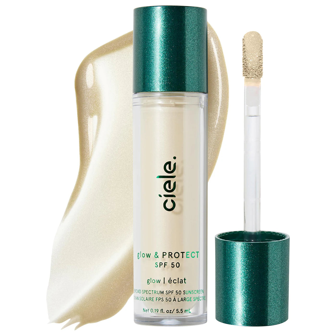 BAJO PEDIDO - ciele glow & PROTECT SPF 50+ Highlighter | Iluminador Líquido Con SPF