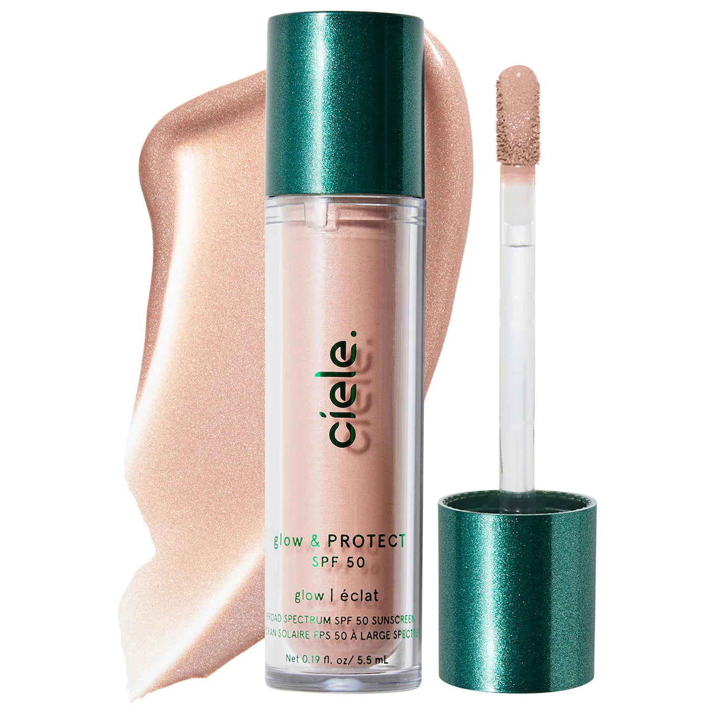 BAJO PEDIDO - ciele glow & PROTECT SPF 50+ Highlighter | Iluminador Líquido Con SPF