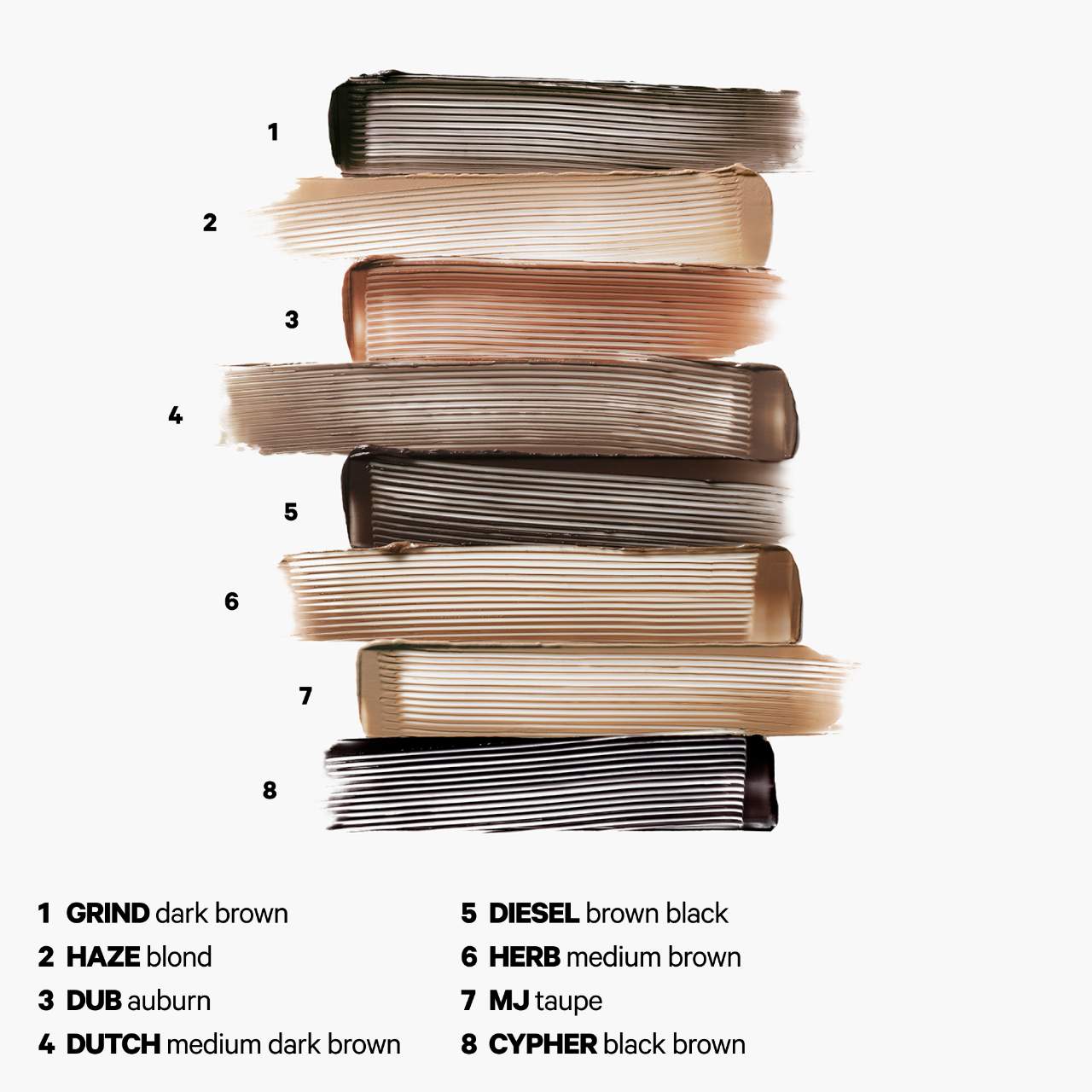 BAJO PEDIDO - MILK MAKEUP KUSH High Roll Defining Tubing Eyebrow Gel | Gel de Cejas