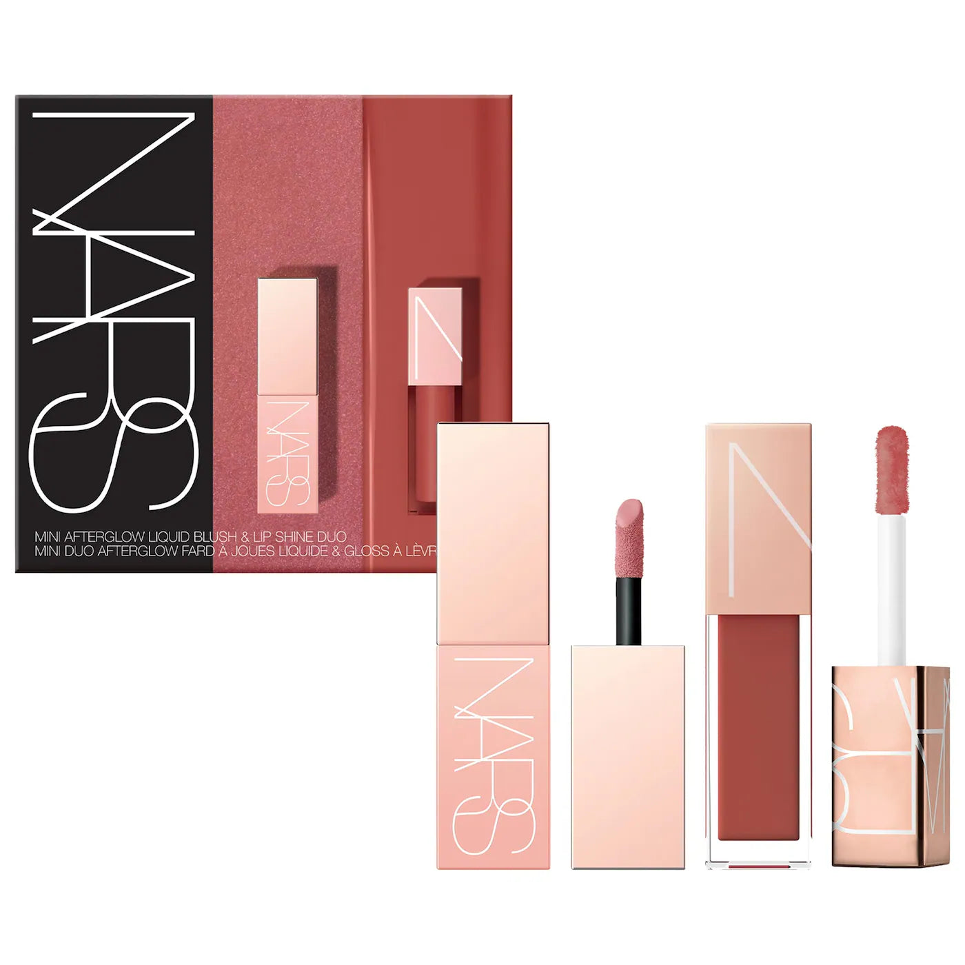 BAJO PEDIDO - NARS Mini Afterglow Liquid Blush & Lip Shine Duo | Dúo Rubor y Labial