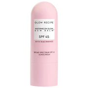 SALE  BAJO PEDIDO - Glow Recipe Watermelon Glow Niacinamide Dew Balm Face Sunscreen Stick SPF 45 — Protector Solar En Barra Con Niacinamida Y Brillo Natural