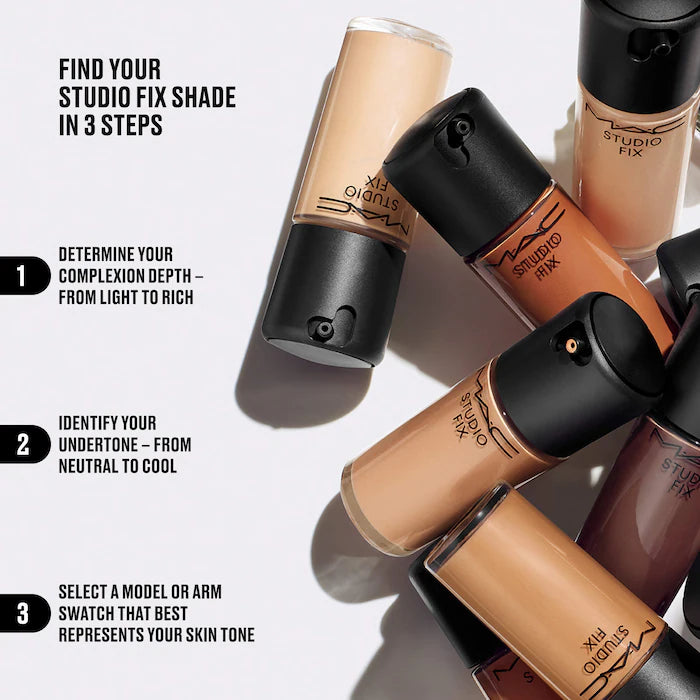 BAJO PEDIDO - MAC Cosmetics Studio Fix Fluid SPF 15 24HR Soft-Matte Foundation | Base de Maquillaje