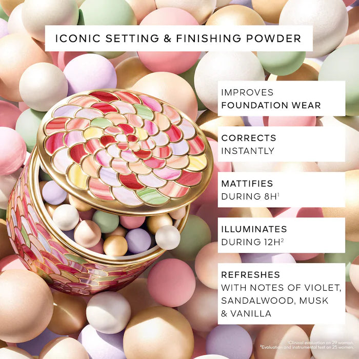 BAJO PEDIDO - GUERLAIN Météorites Setting & Finishing Illuminating Powder Pearls — Polvo Iluminador Perfeccionador para el Rostro