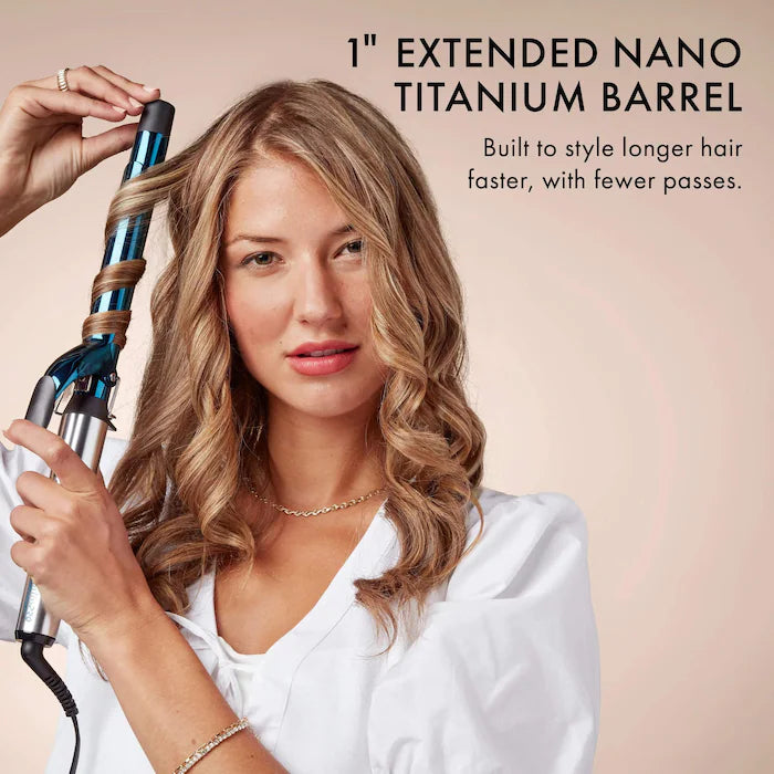 BAJO PEDIDO - BaBylissPRO Nano Titanium 1” Extended Barrel Curling Iron Tenaza Profesional Para Rizos