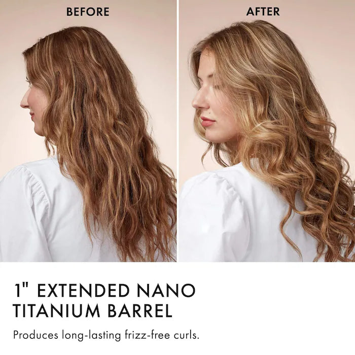 BAJO PEDIDO - BaBylissPRO Nano Titanium 1” Extended Barrel Curling Iron Tenaza Profesional Para Rizos
