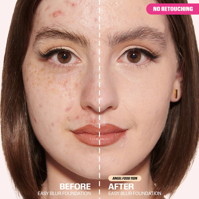 BAJO PEDIDO - HUDA BEAUTY Easy Blur Natural Airbrush Foundation with Niacinamide — Base Líquida Con Efecto Difuminador Y Acabado Natural Enriquecida Con Niacinamida