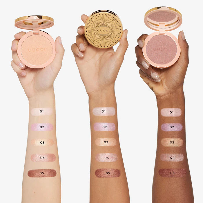 BAJO PEDIDO - GUCCI Glow Multi-Use Illuminating Gel-Powder Highlighter | Iluminador Premium