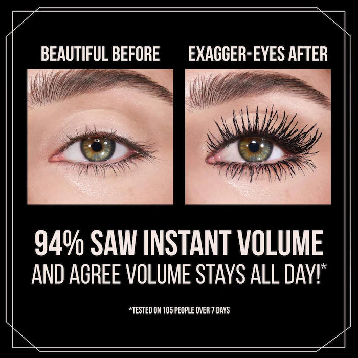 SALE BAJO PEDIDO - Charlotte Tilbury Exagger-Eyes Volumizing & Curling Mascara – Máscara De Pestañas Negro Vinilo Con Efecto 9x Volumen Y 28 Horas