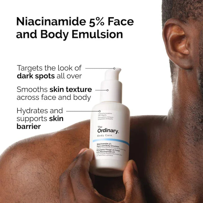 The Ordinary Niacinamide 5% Face And Body Emulsion Para Manchas Y Tono Desigual 100 ml