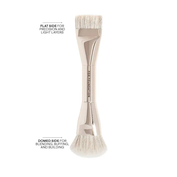 BAJO PEDIDO - PATRICK TA Dual-Ended Foundation Brush Brocha Doble Para Base De Maquillaje