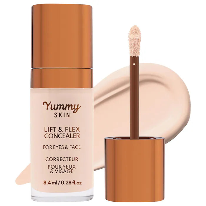 BAJO PEDIDO - Danessa Myricks Yummy Skin Lift & Flex Hydrating Concealer – Corrector Hidratante Con Ácido Hialurónico Y Cafeína