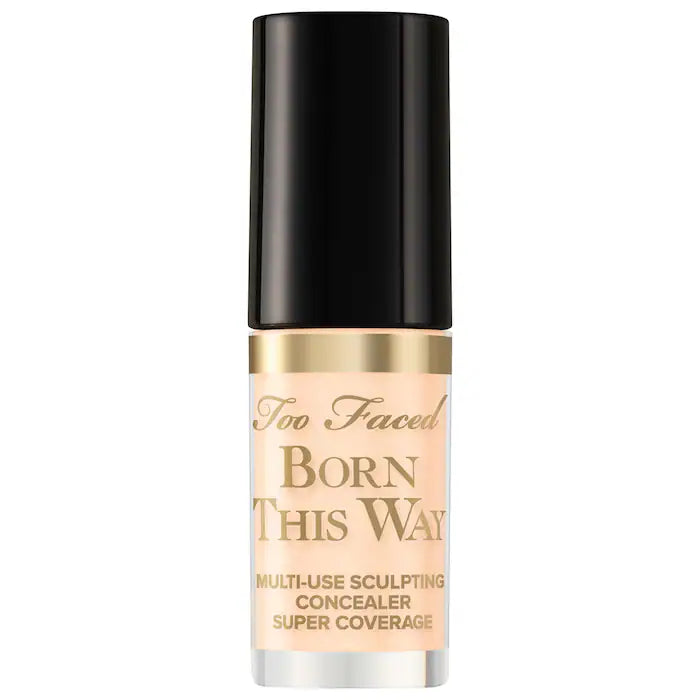 Bajo Pedido - Too Faced Born This Way Super Coverage Multi-Use Concealer MINI | Corrector Multiusos con Ácido Hialurónico