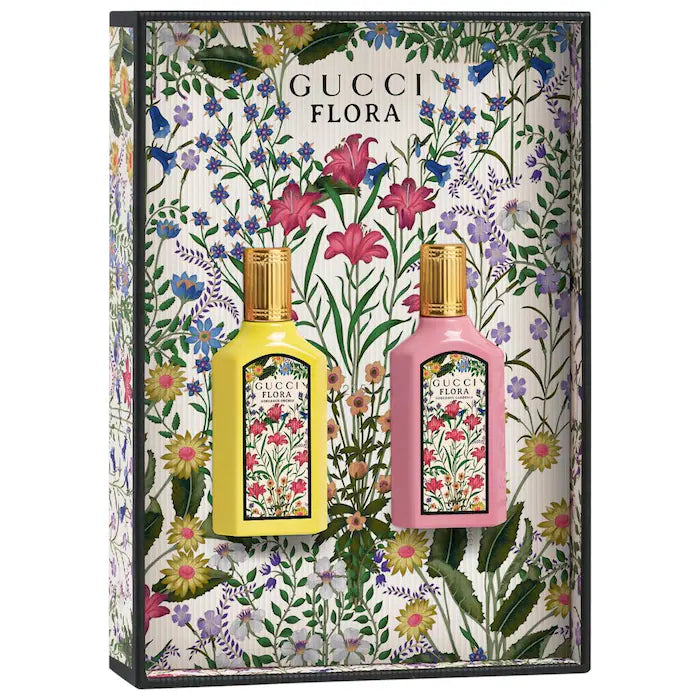 BAJO PEDIDO - Gucci Mini Flora Gorgeous Eau de Parfum Duo Set | Set de Perfumes de Lujo