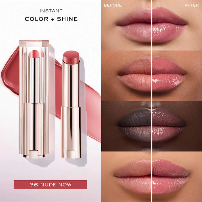 BAJO PEDIDO - Lancôme Lip Idôle Squalane-12 Butterglow Hydrating Lip Balm – Bálsamo Labial Con 12% Escualano