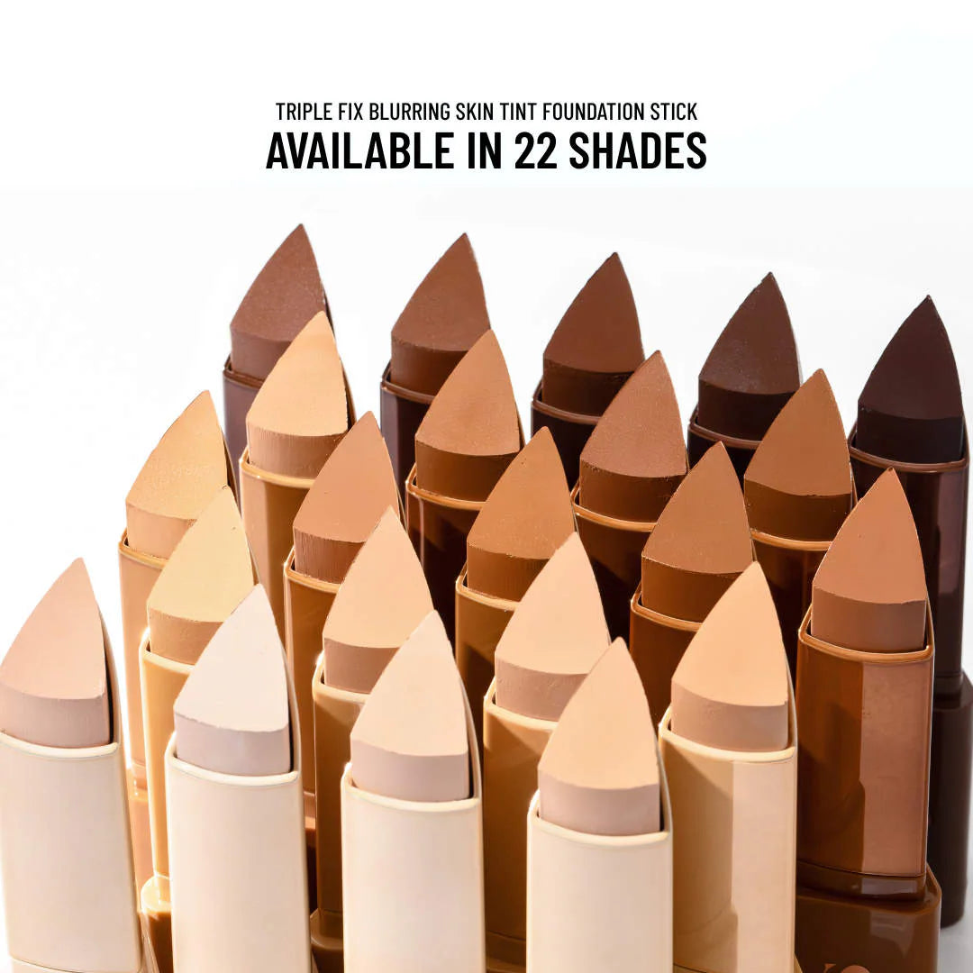 BAJO PEDIDO - LYS BEAUTY Triple Fix Blurring and Hydrating Skin Tint Foundation Stick | Skin Tint