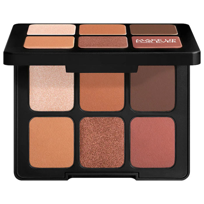 BAJO PEDIDO - Make Up For Ever Mini Artist To Go Eyeshadow Palette – Paleta Compacta De 6 Sombras Mate Y Shimmer