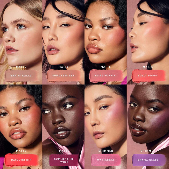 BAJO PEDIDO - Fenty Beauty by Rihanna Cheeks Suede Waterproof Powder Blush — Rubor En Polvo Impermeable De Acabado Suave y Natural