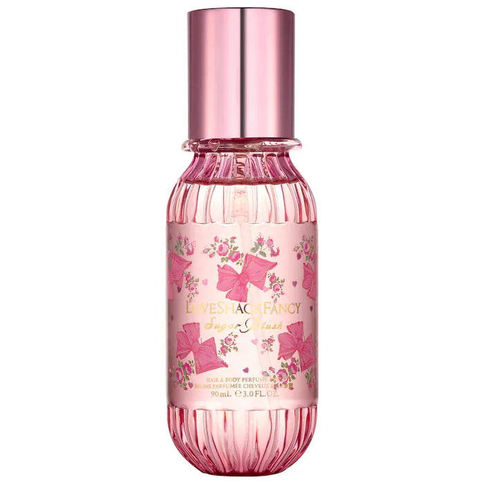BAJO PEDIDO - LoveShackFancy Mini Sugar Blush Hair & Body Perfume Mist con Vainilla y Maracuyá 90 ml
