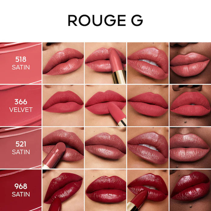 BAJO PEDIDO - GUERLAIN Rouge G Customizable Satin & Velvet Matte Lipstick | Labial