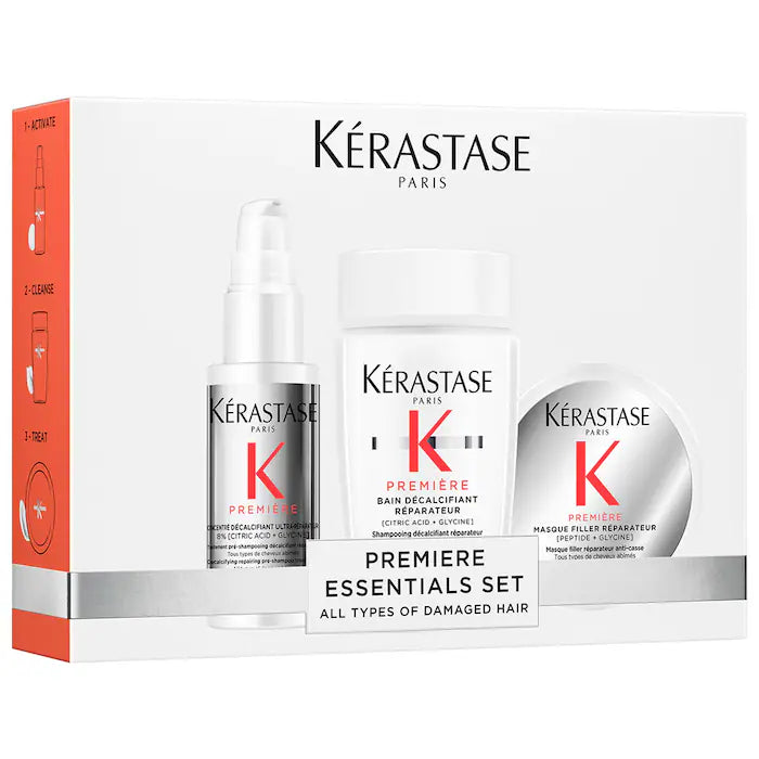 BAJO PEDIDO - KERASTASE Premiere Repairing Essentials Discovery Gift Set for Damaged Hair | Set Exclusivo