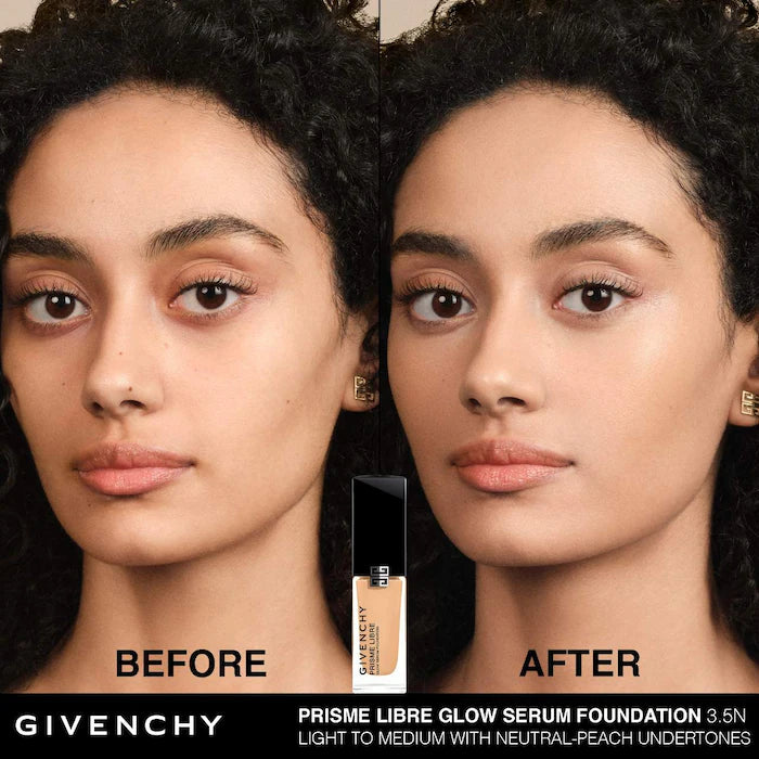 BAJO PEDIDO - Givenchy Prisme Libre Glow Serum Blurring Foundation with Natural Finish | Base de Maquillaje