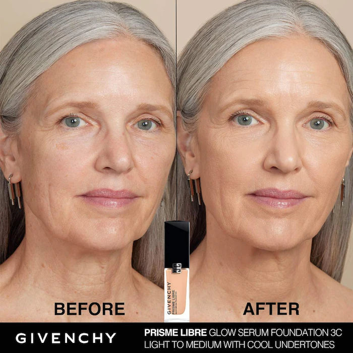 BAJO PEDIDO - Givenchy Prisme Libre Glow Serum Blurring Foundation with Natural Finish | Base de Maquillaje