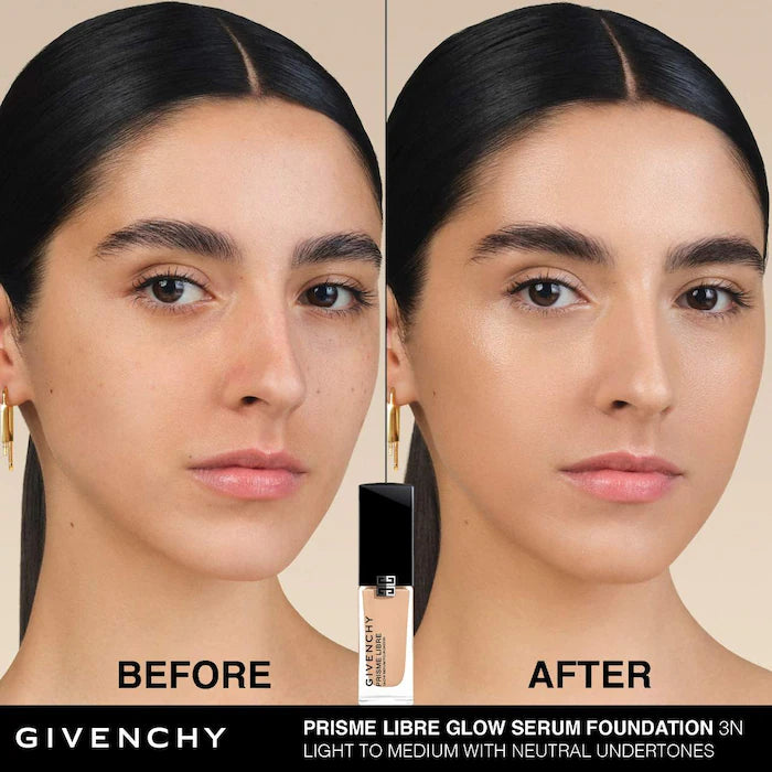 BAJO PEDIDO - Givenchy Prisme Libre Glow Serum Blurring Foundation with Natural Finish | Base de Maquillaje