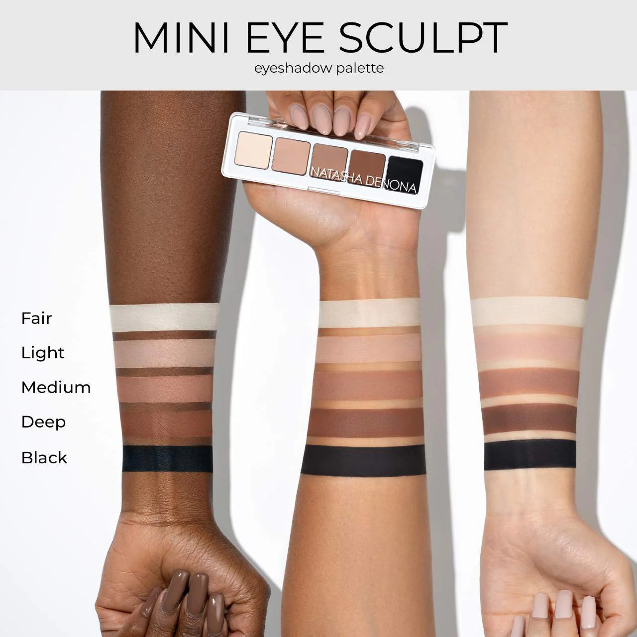 BAJO PEDIDO - NATASHA DENONA Mini Eye Sculpt Eyeshadow Palette | Paleta de Sombras