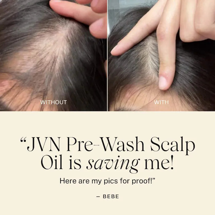 BAJO PEDIDO - JVN Mini Complete Pre-Wash Scalp & Hair Strengthening Treatment Oil Aceite Pre Lavado Fortalecedor 15 ml