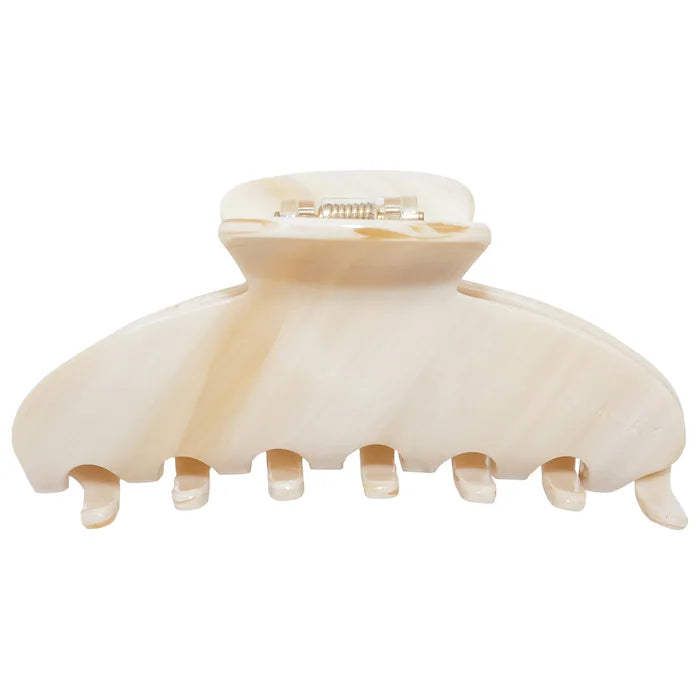 SALE BAJO PEDIDO - Emi Jay Big Effing Clip Hair Claw Buttercream – Pinza Grande Para Cabello De Acetato, Sostiene Cabello Completo
